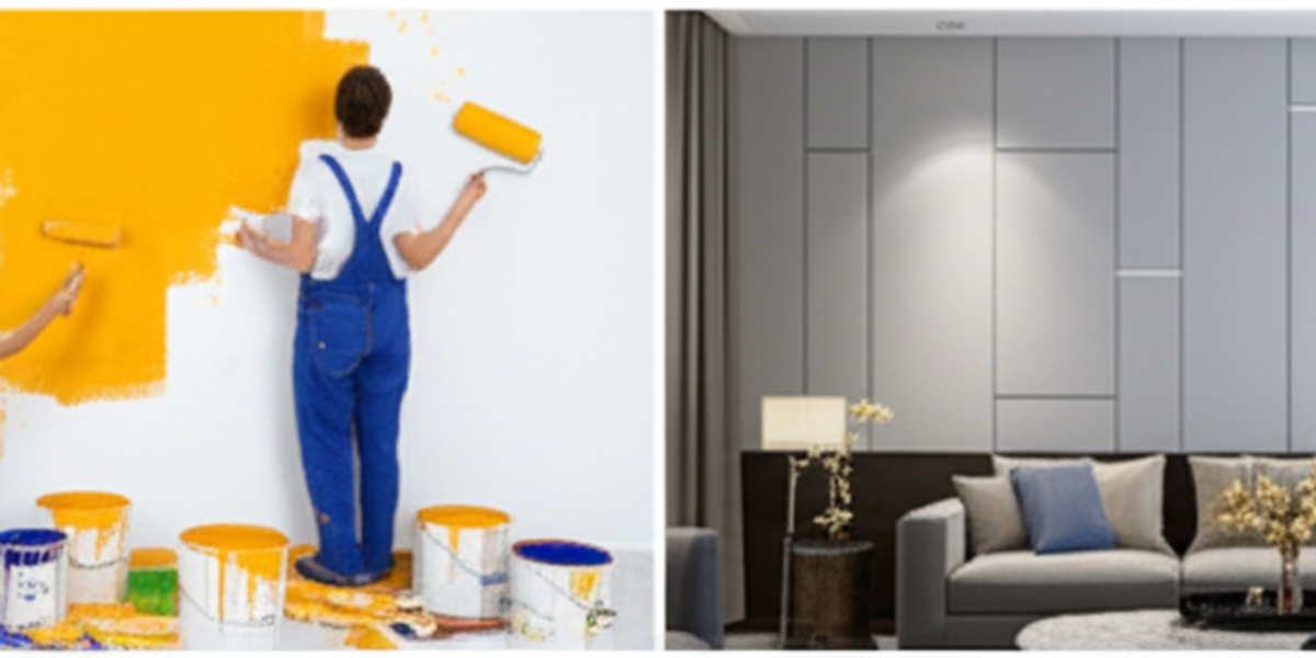 Wall Painting vs. Wall Panels: Cost, Style, & Installation Showdown