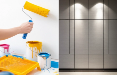 Ditch the Brush? Exploring the Benefits of Modern Wall Panels vs. Wall Painting