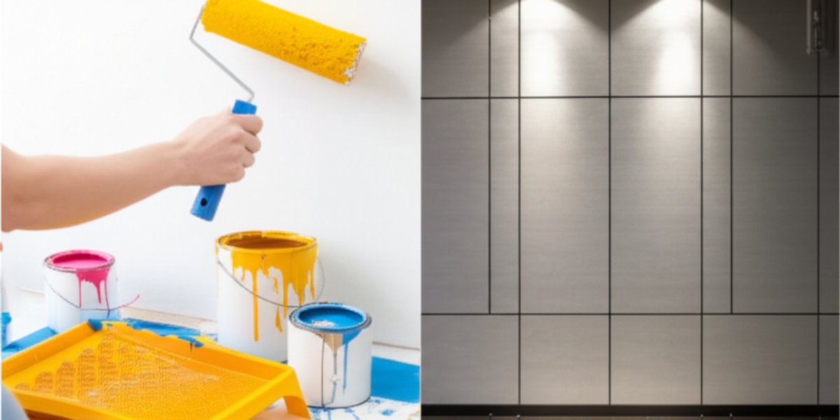 Ditch the Brush? Exploring the Benefits of Modern Wall Panels vs. Wall Painting