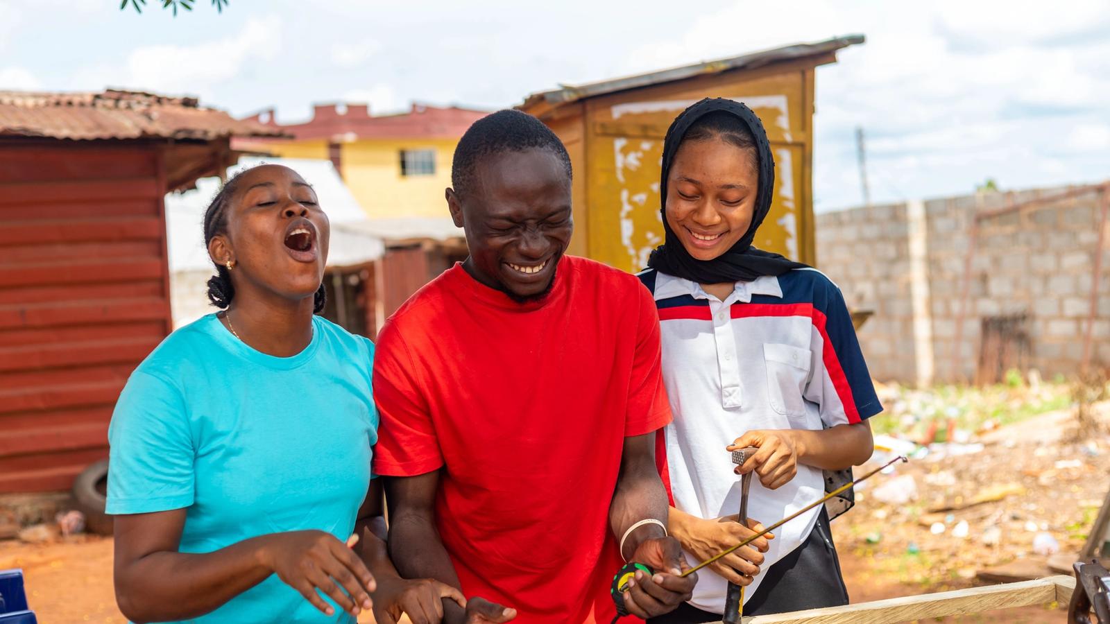 Graduates of the vocational training program in Abuja