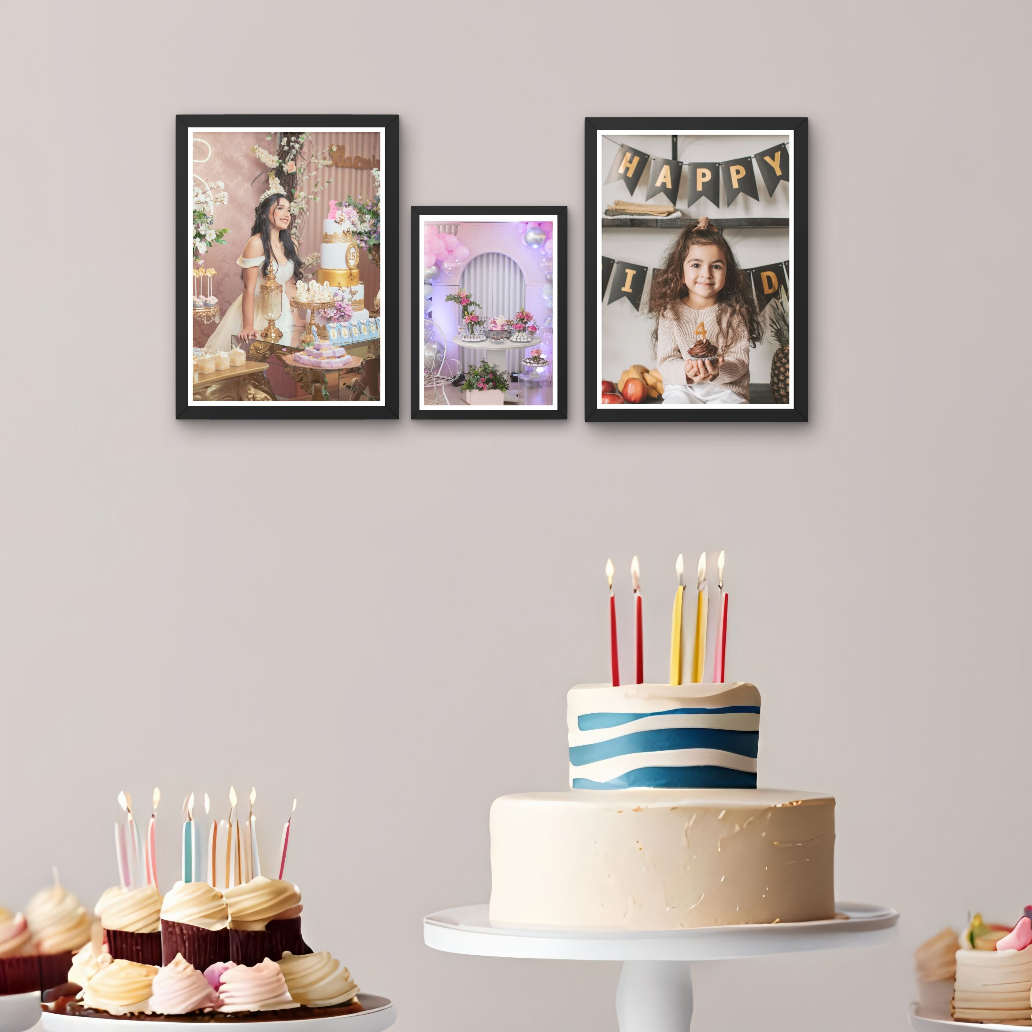 Triple Moments Frame