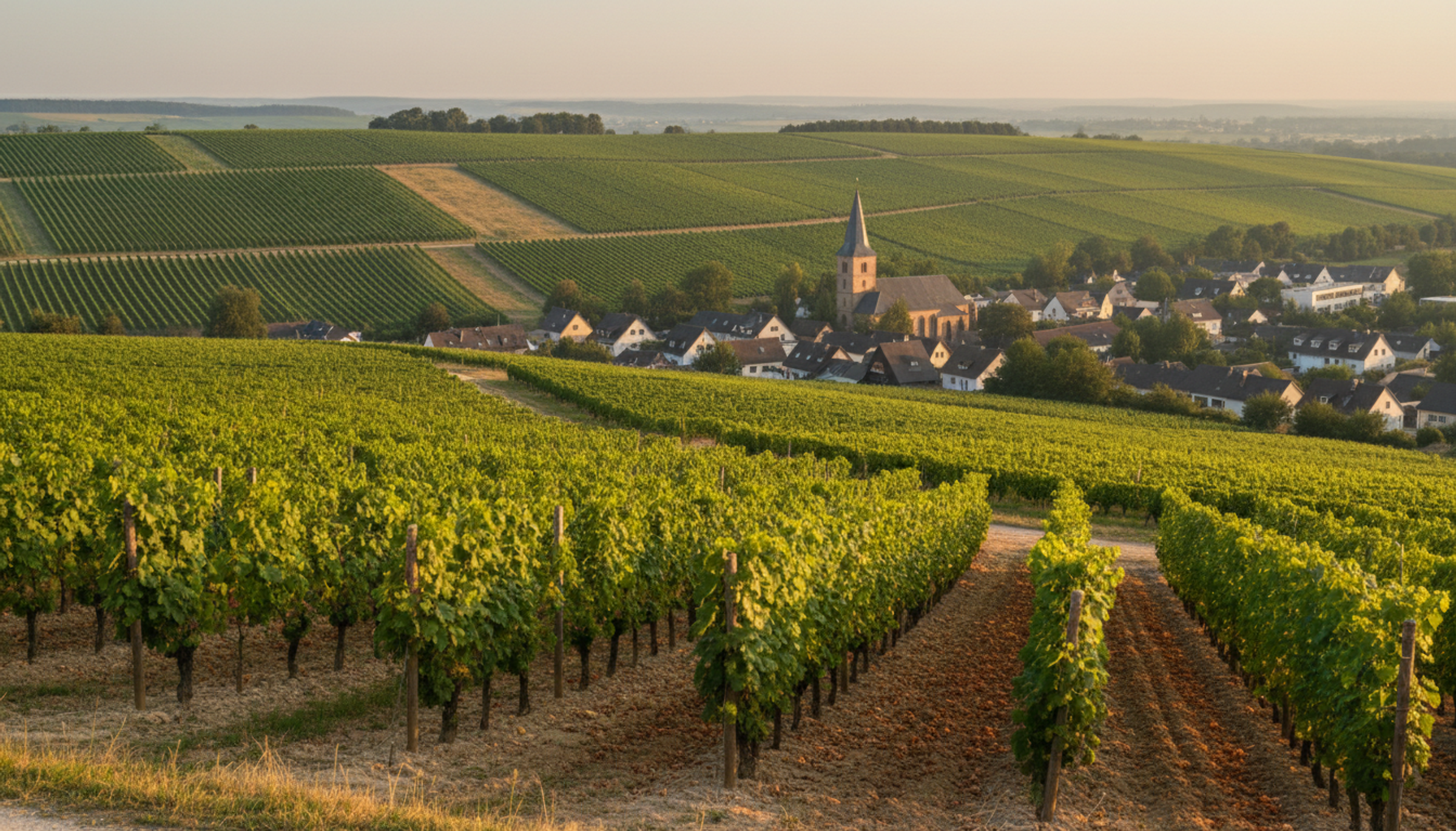 Weinberg in Rheinhessen, Heimat von Schittler Becker Edel & Stark