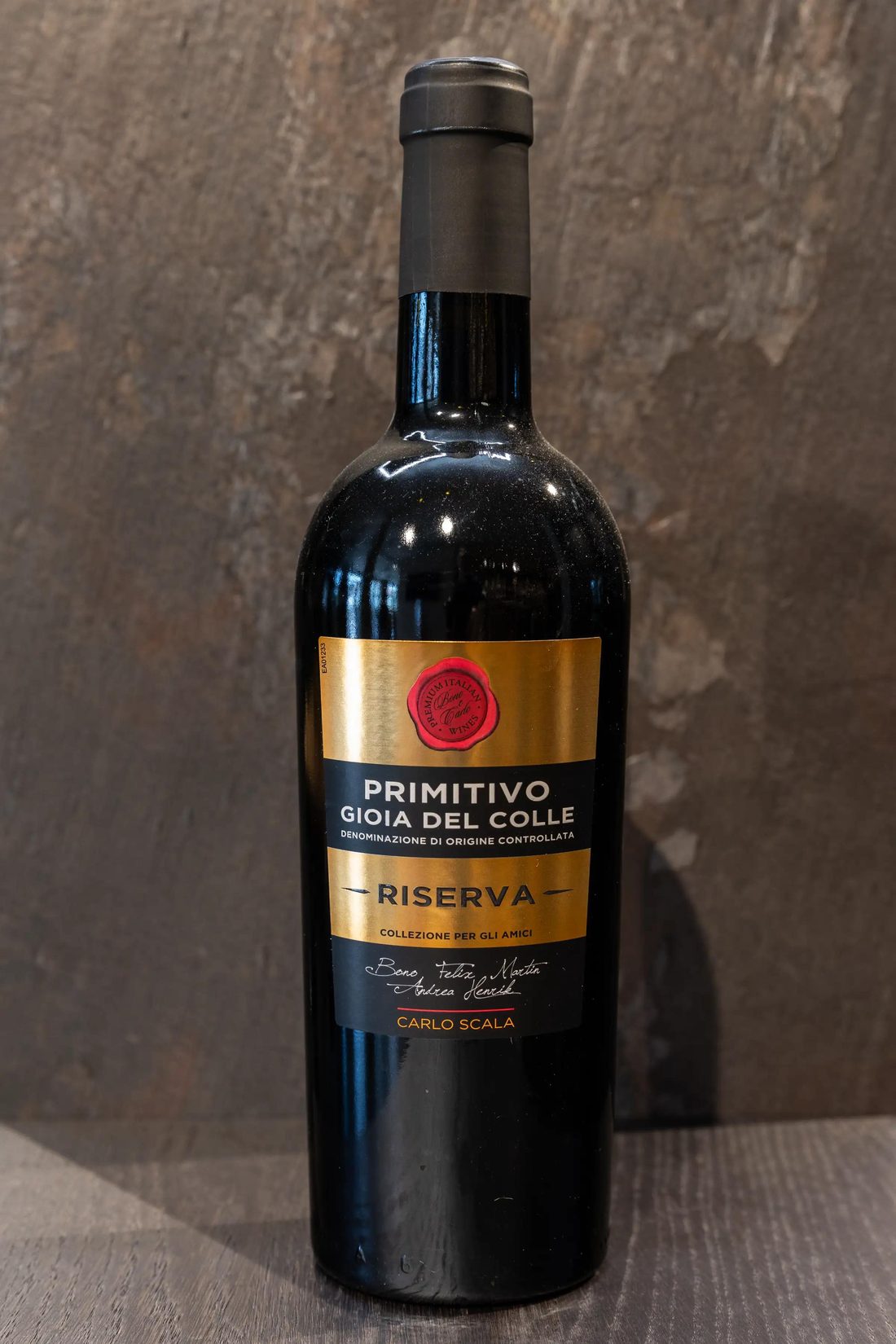 Primitivo Gioia del Colle Riserva