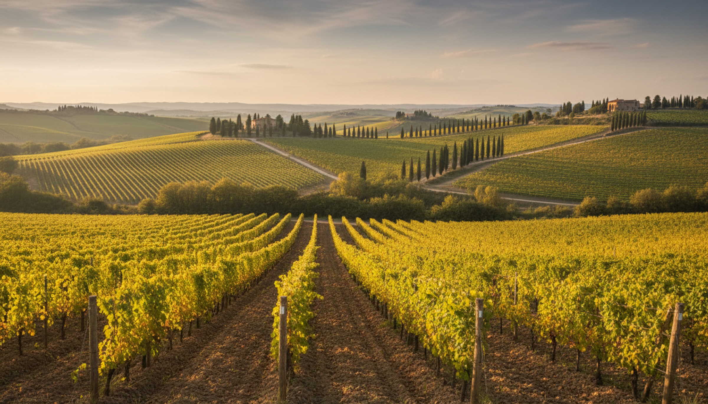 Weinberg in Italien, Heimat von Ella