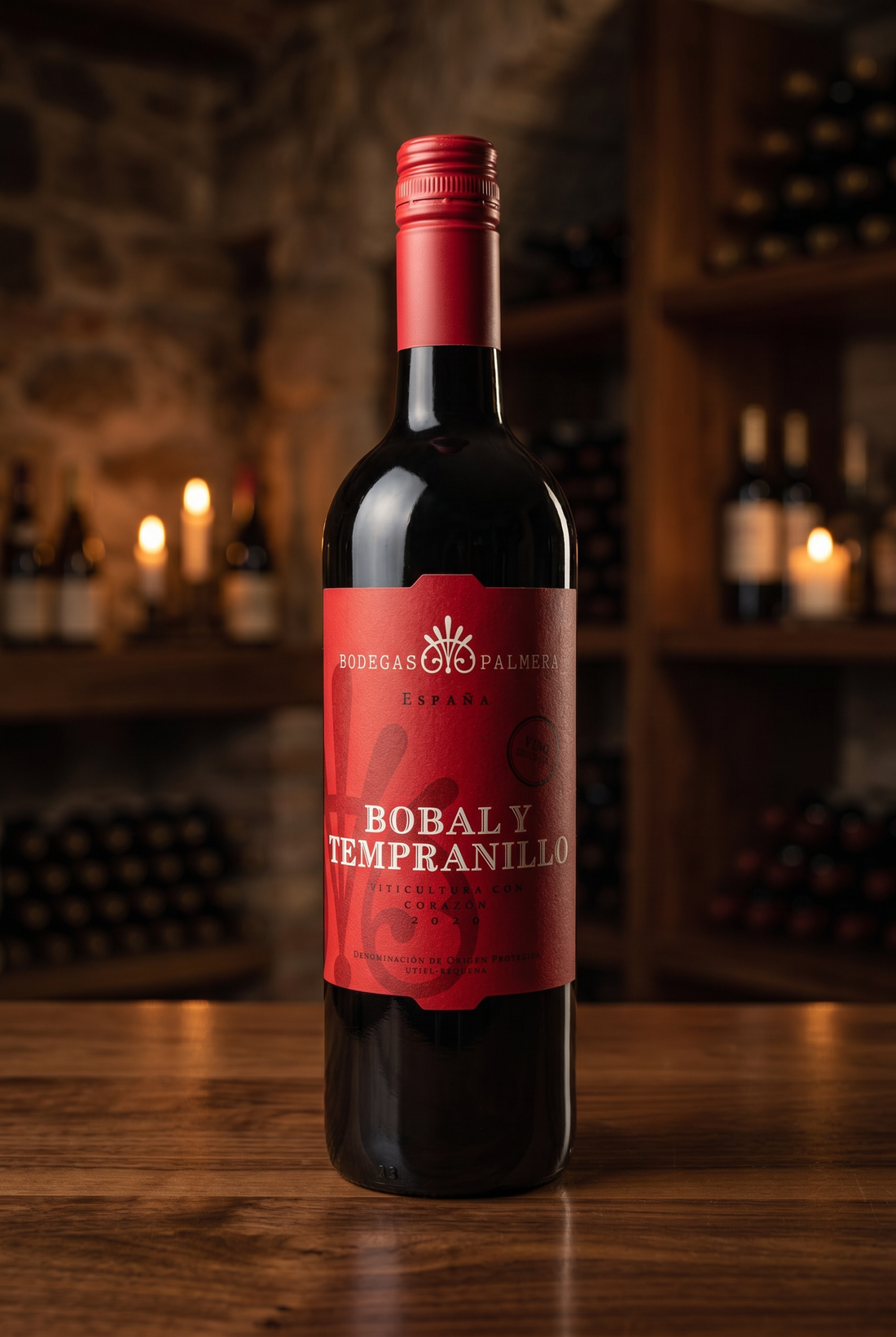 Bodegas Palmera Bobal y Tempranillo 2020