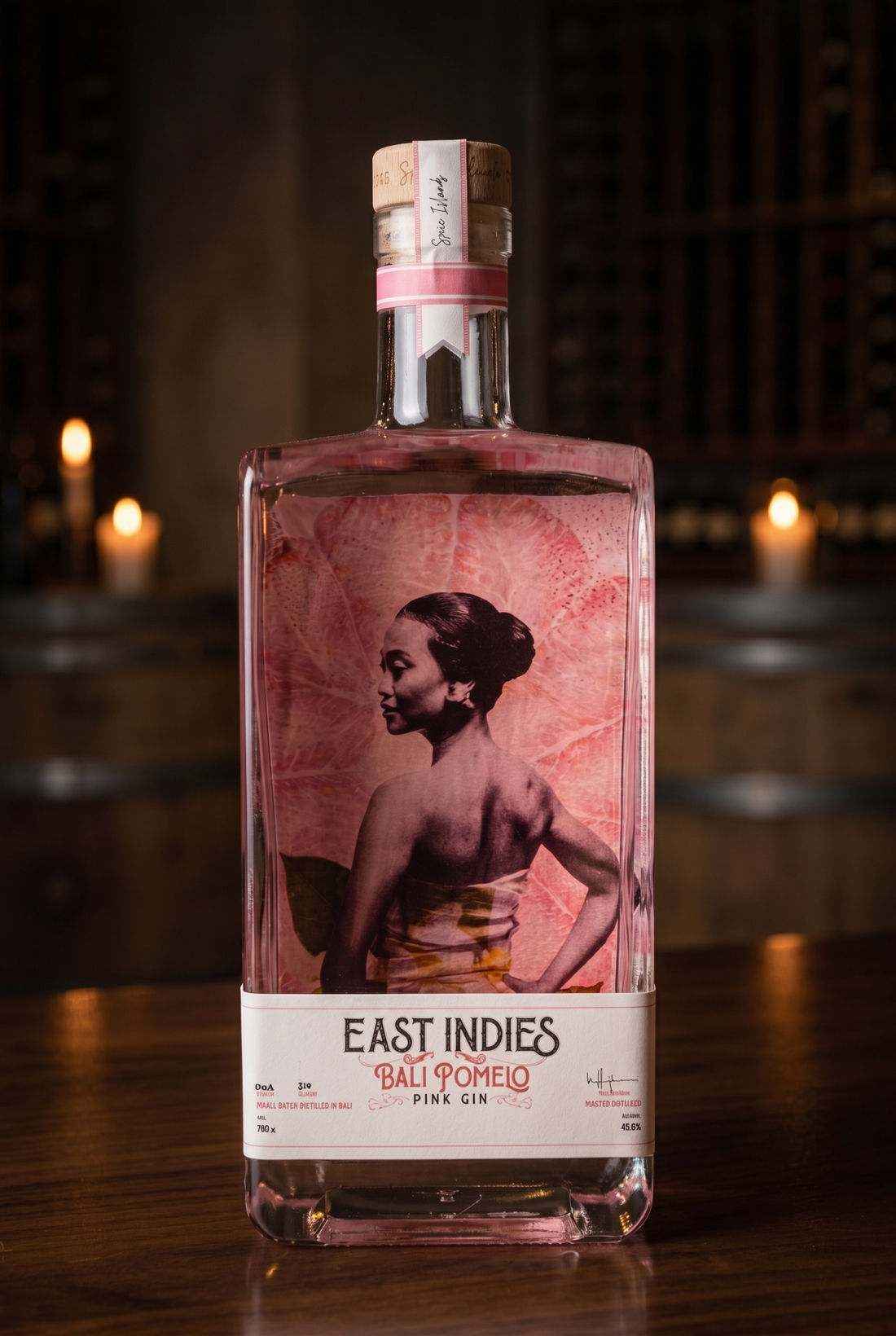 East Indies Bali Pomelo Pink Gin