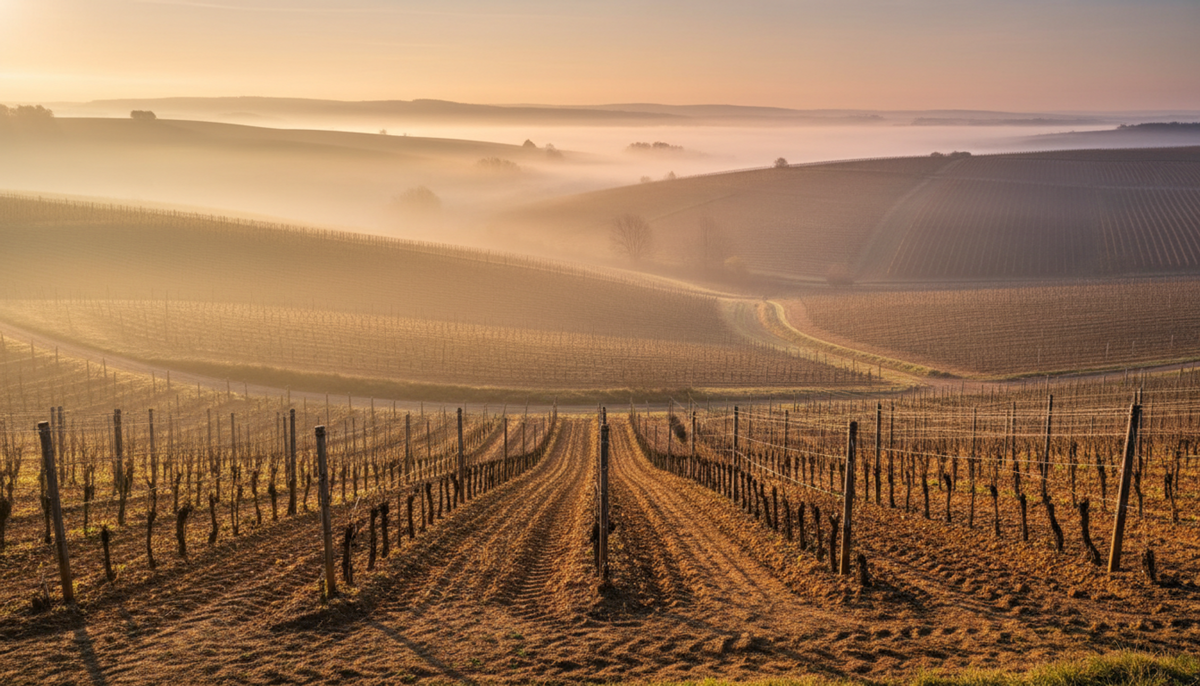 Weinberg in Rheinhessen, Heimat von Julia Schittler Pinot Blanc Brut