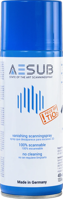 AESUB Blue hajumissprei 3D skannimiseks