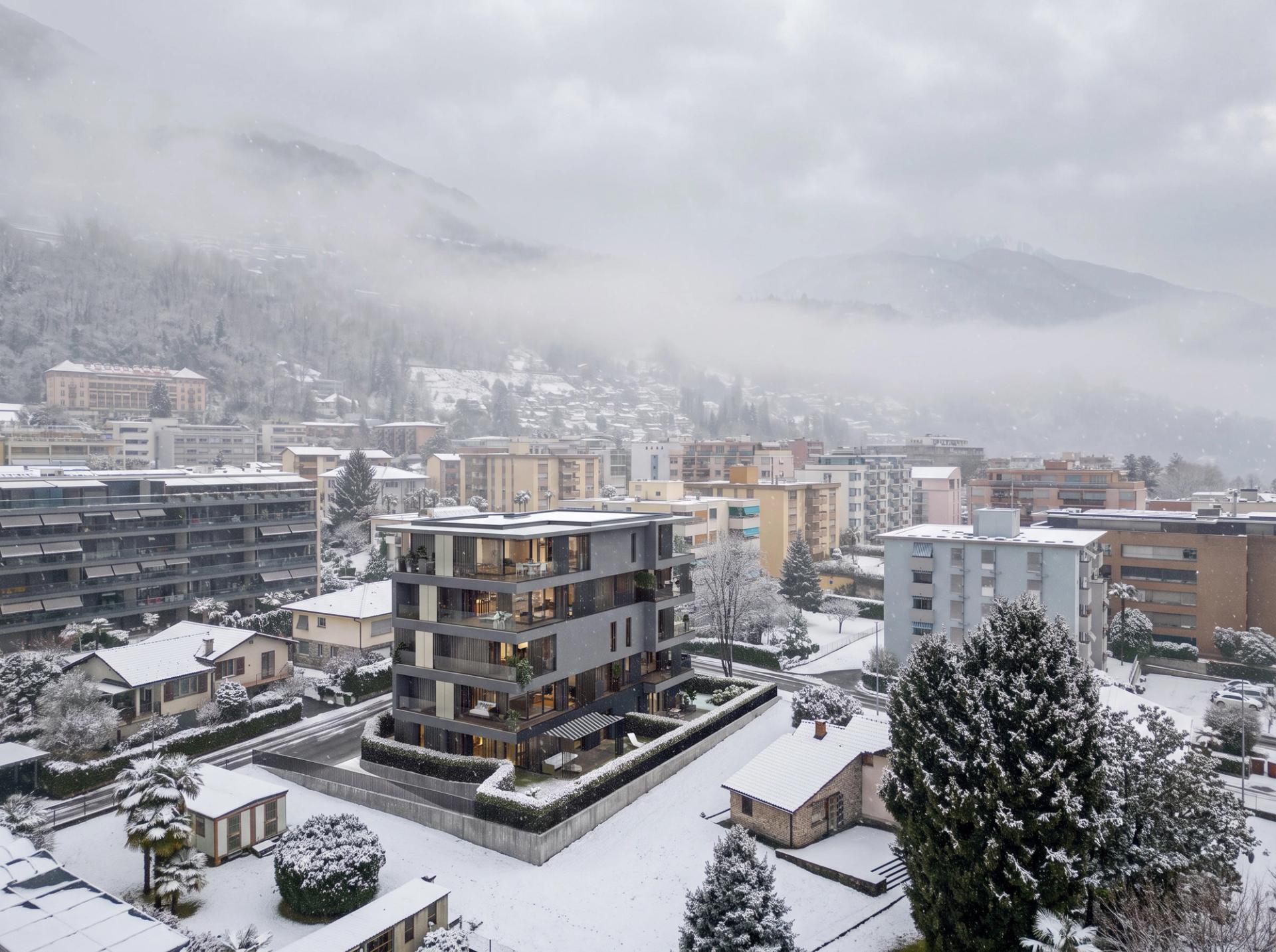 Residenza Claudia in winter