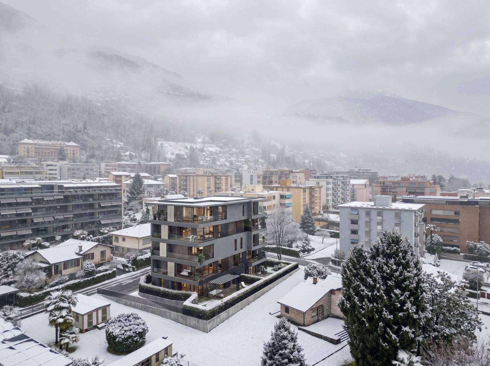 Residenza Claudia in winter
