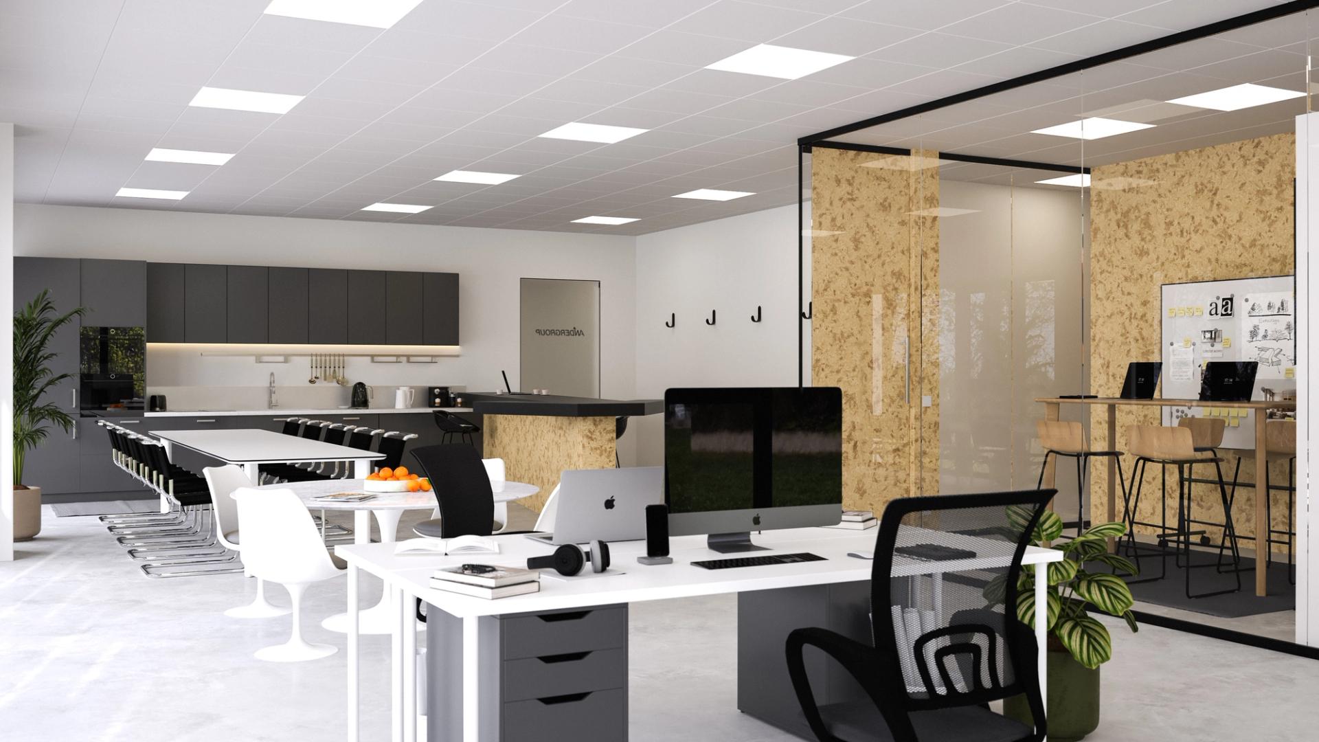 View of the kitchen / dining area