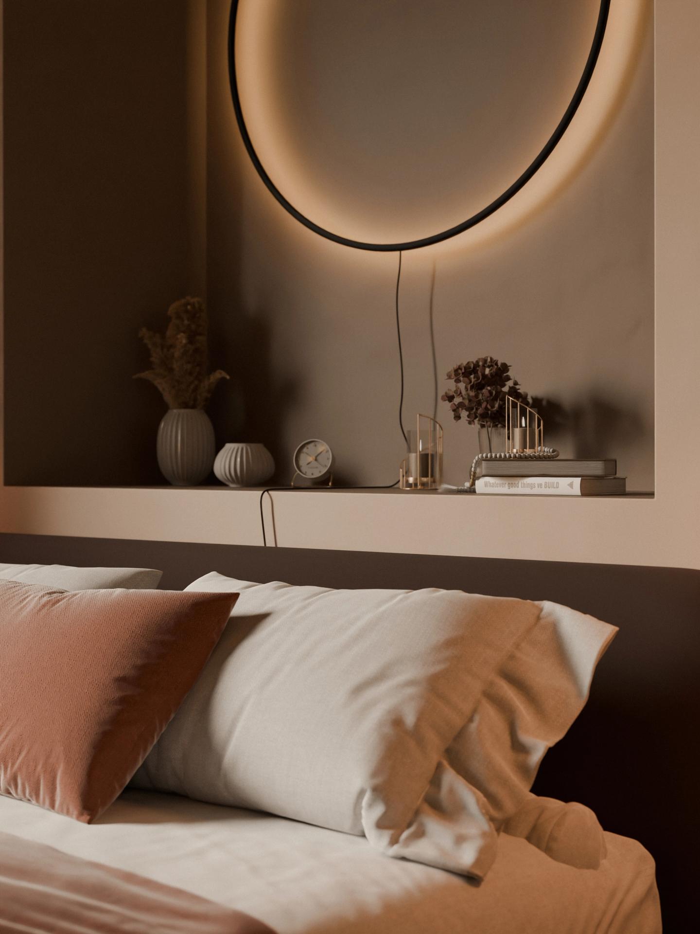 Master bedroom detail