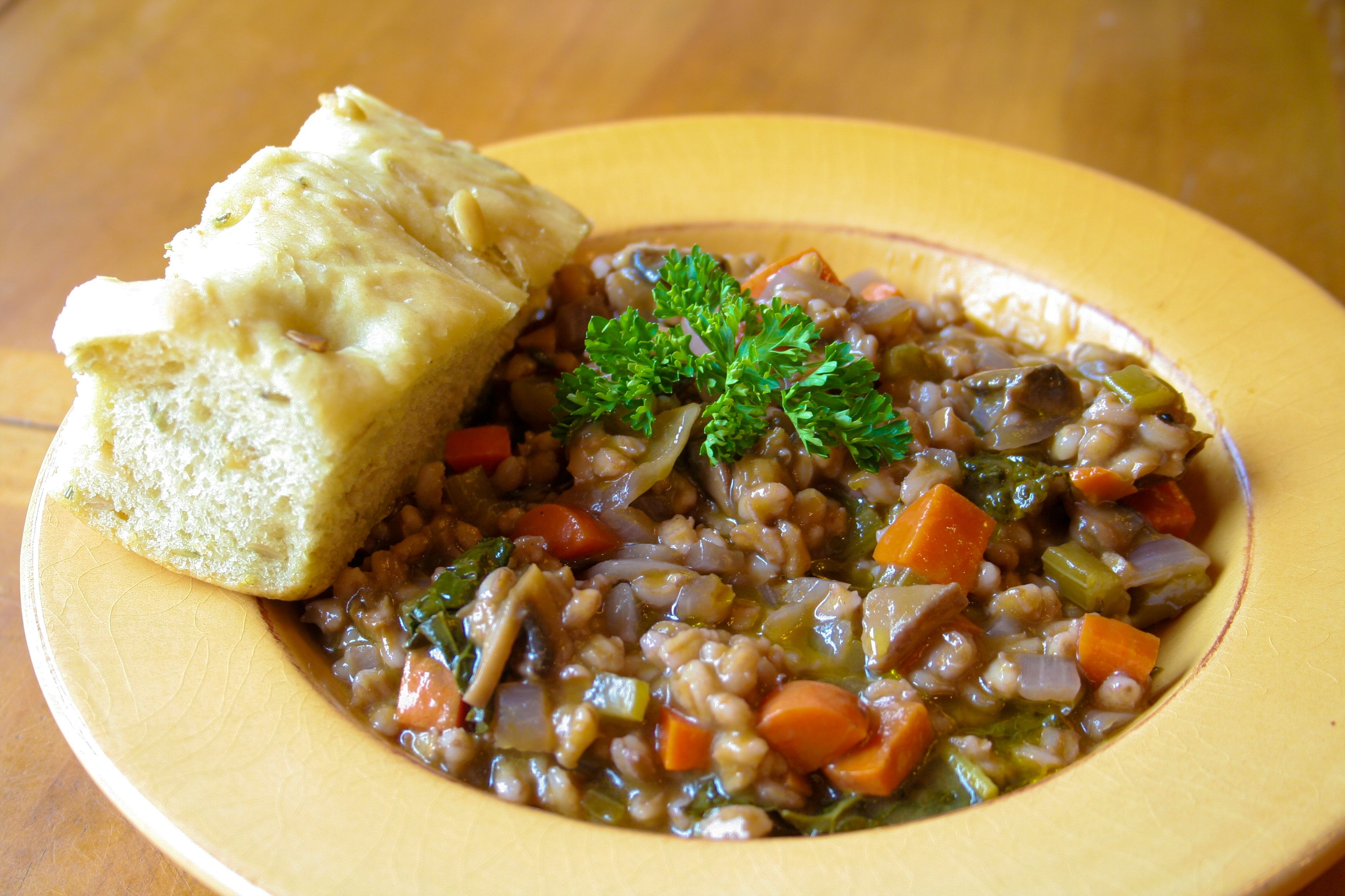 Mushroom Barley Soup - Comforting Deli-Style Soup Recipe