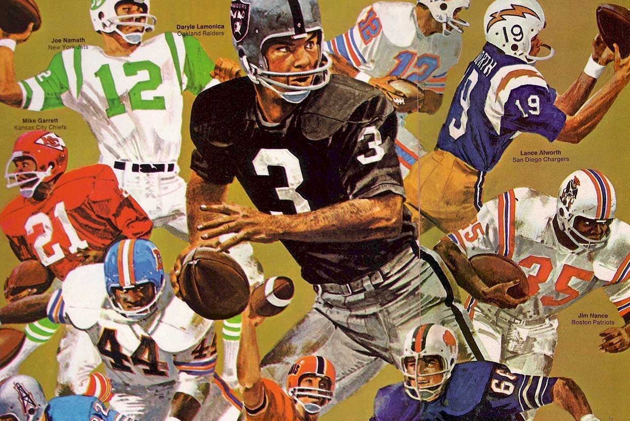 Raiders Dominate Oilers in 1967 AFL Championship