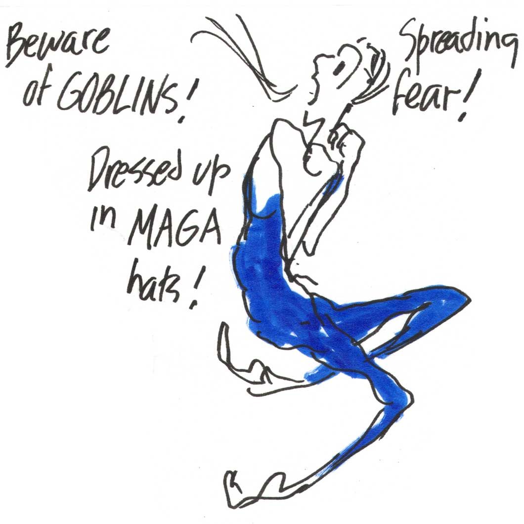 Jules Feiffer: A Dance For Trump-o-ween! - Tablet Magazine