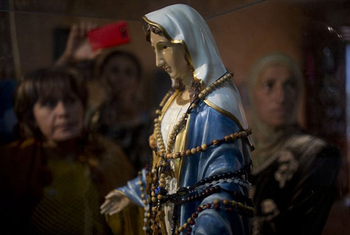 Weeping Virgin Mary Statue Draws Crowds to Northern Israeli Town of ...