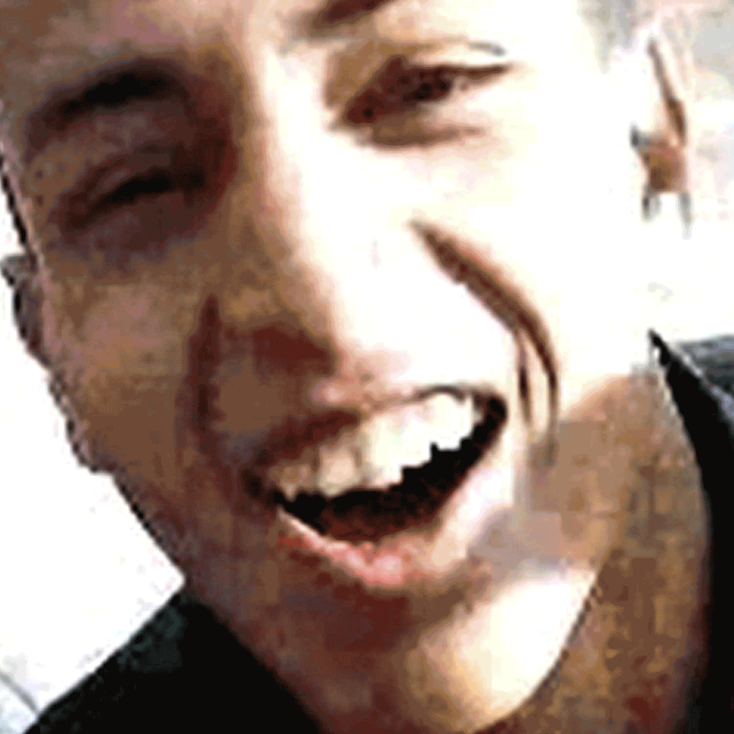 Close-up Funny Face Video Call GIF
