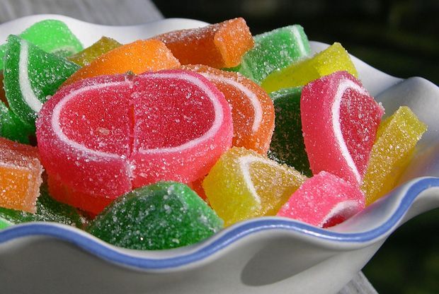 Jelly Fruit Slices - Orange - Economy Candy