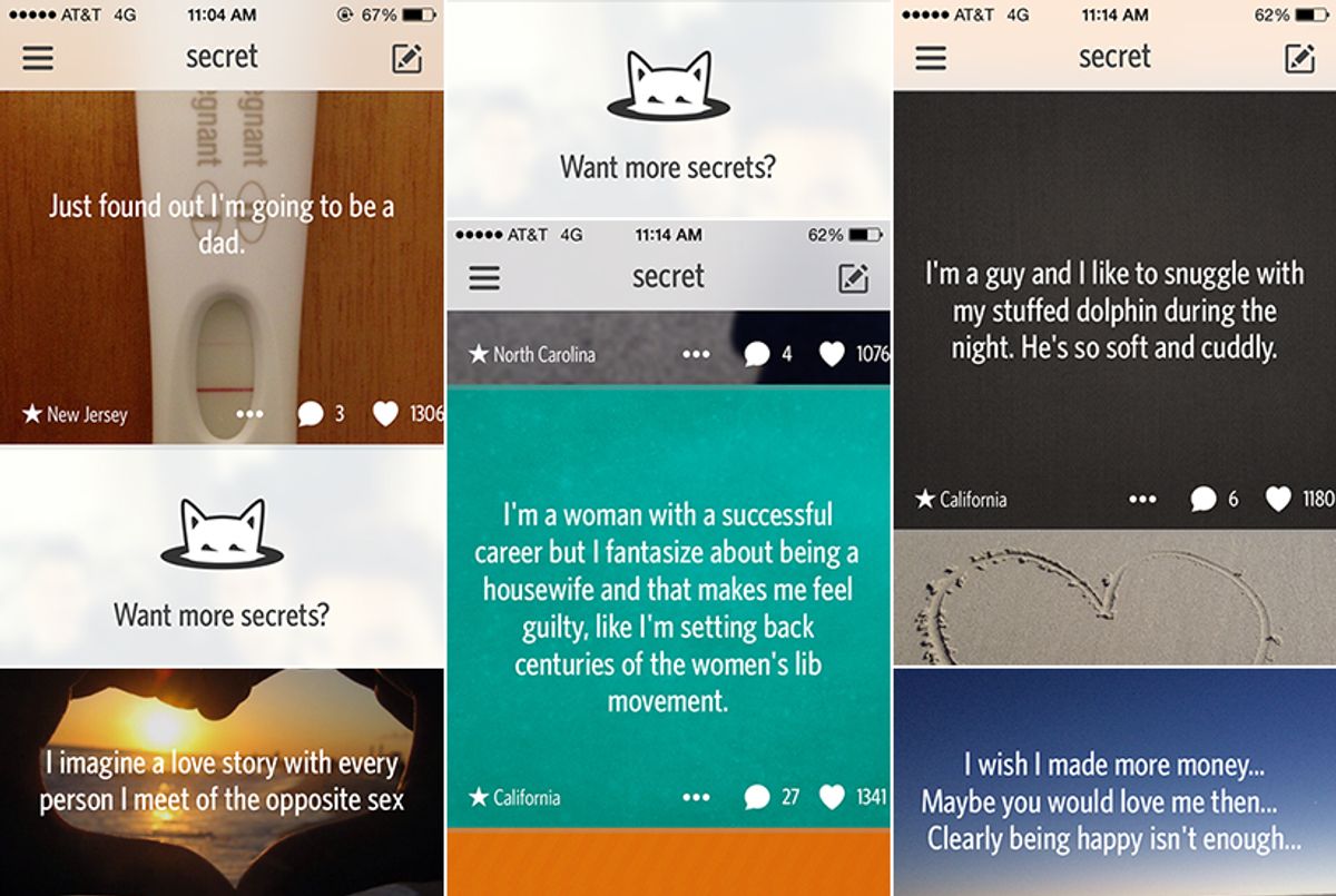 A New App Lets You Share Secrets Anonymously Don T Tablet Magazine