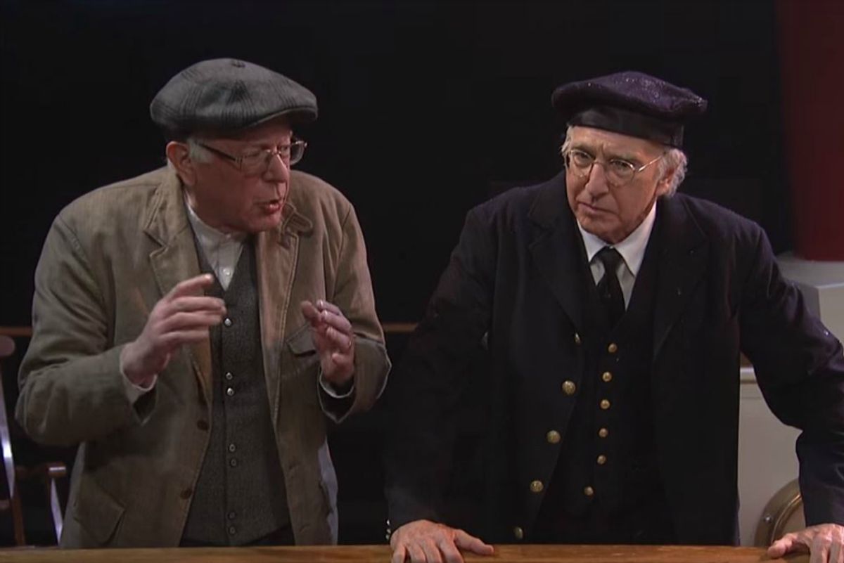 When Bernie Met Larry 'SNL' Gets Neurotic Tablet Magazine