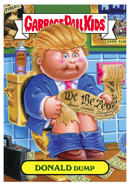Garbage Pail Kids Take On the Presidential Candidates - Tablet