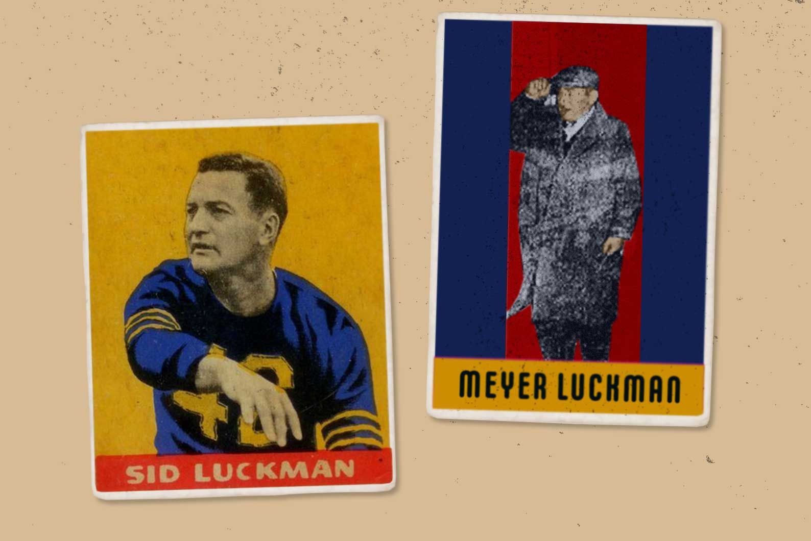 Sid Luckman Through the Years