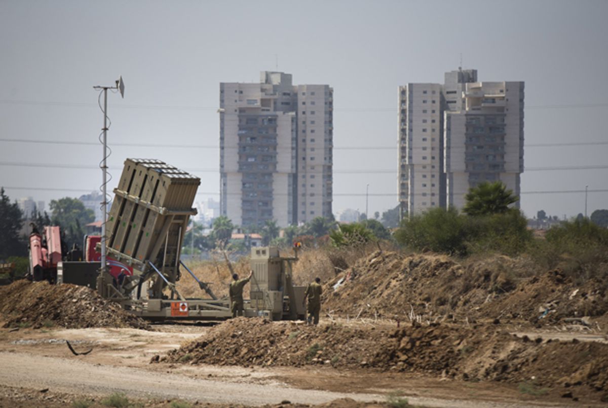 Iron Dome Deployed in Tel Aviv In Preparation For Possible Attack From