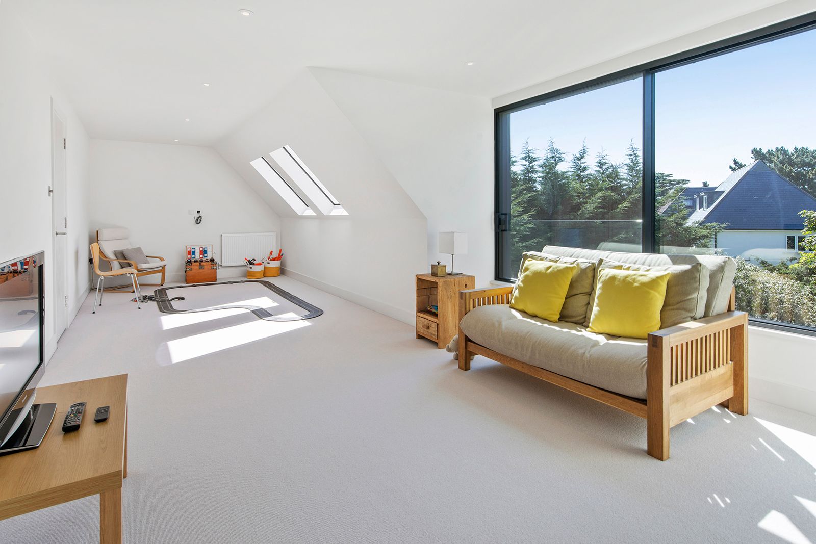 A view of the games room