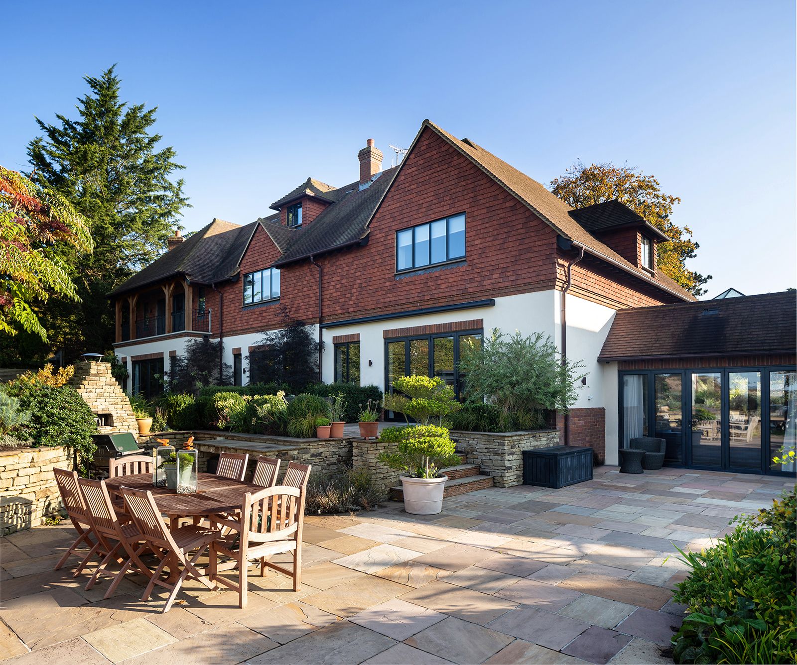 An image of construction scaffolding