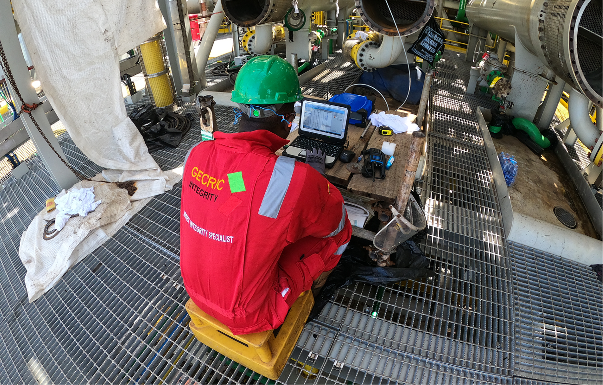 Eddy current tube inspection on critical process equipment