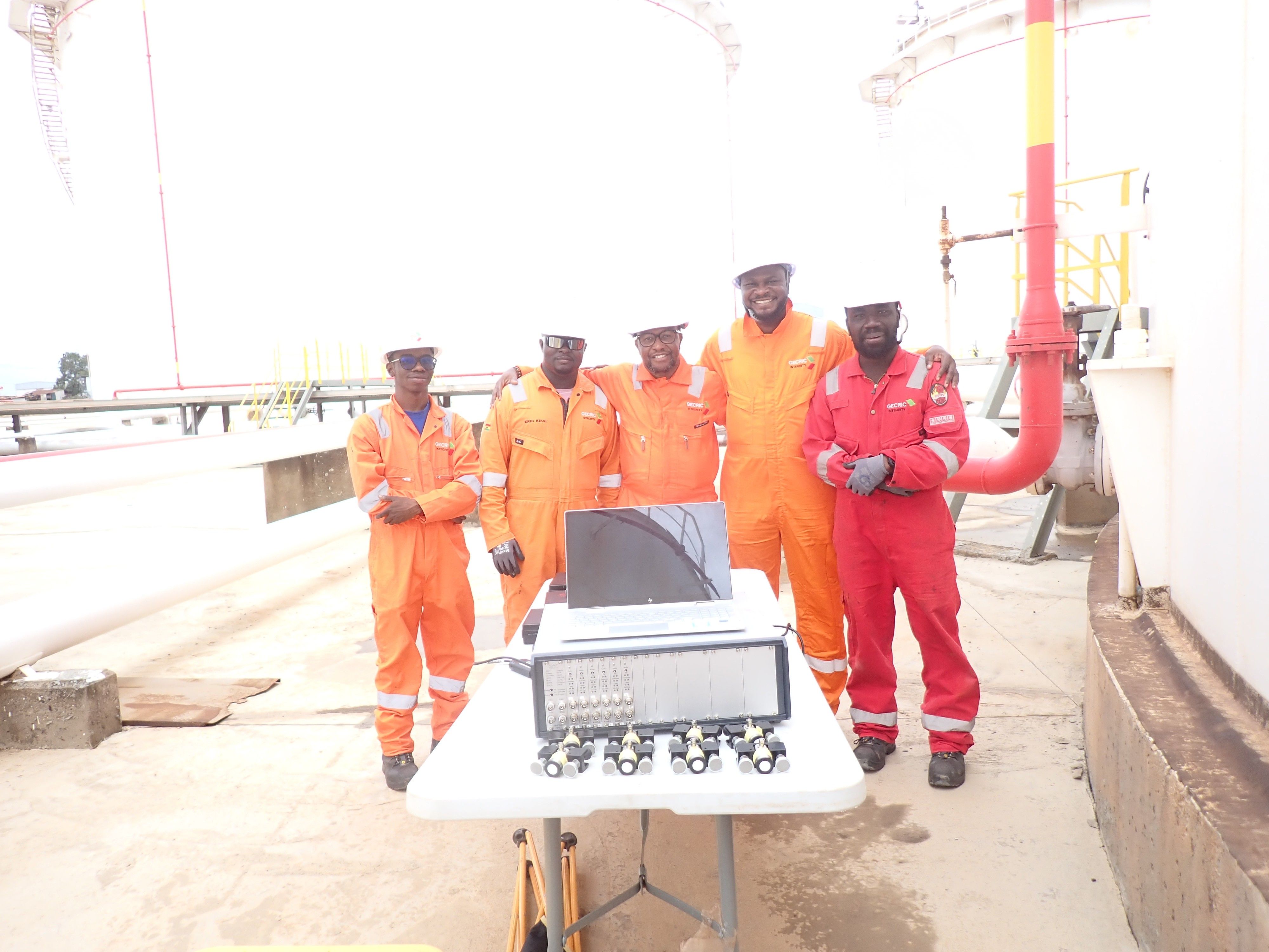 Electro Magnetic Acoustic Testing (EMAT)