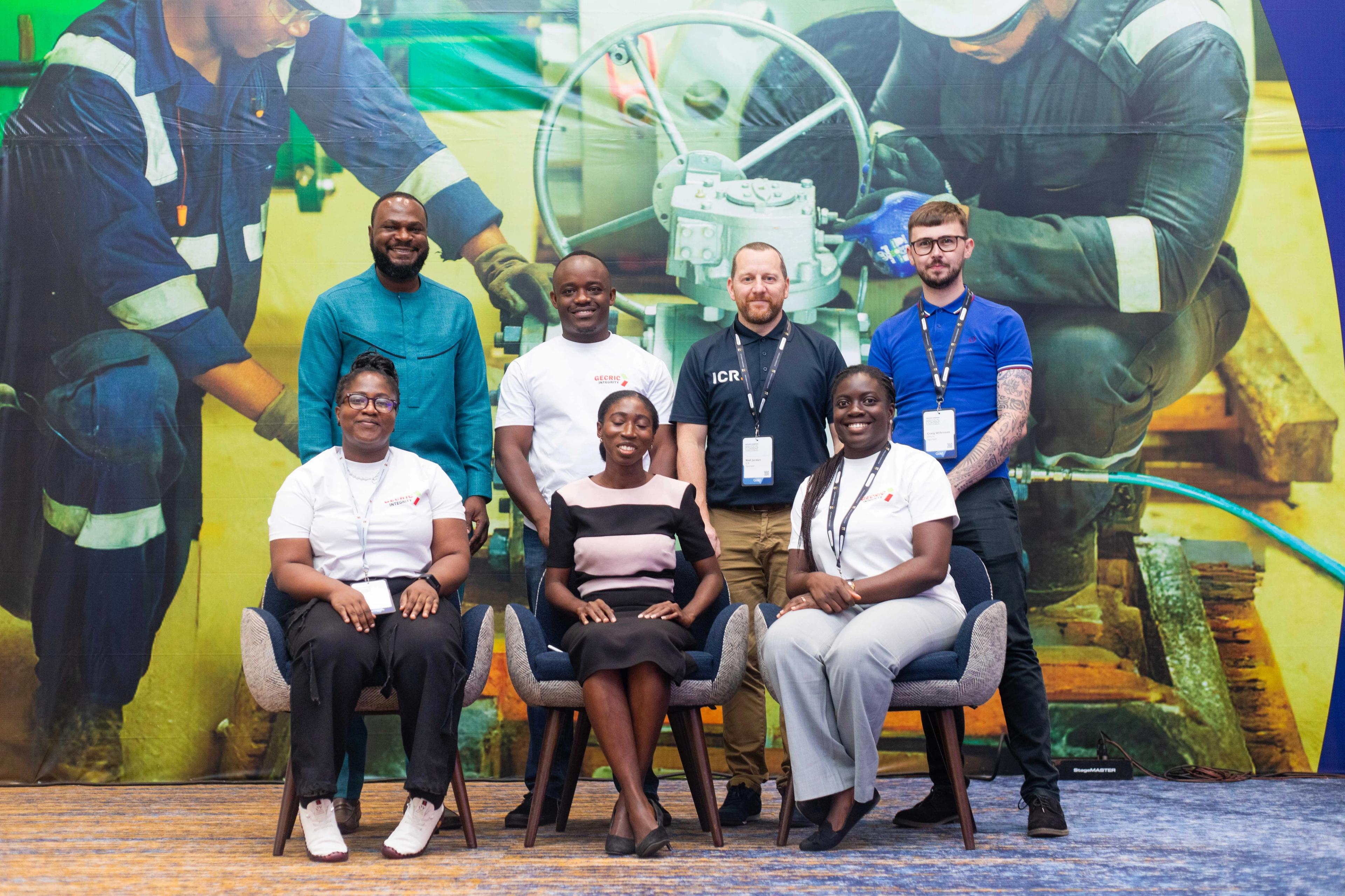 Gecric Asset Integrity team with ICR partners at LCCE 2025