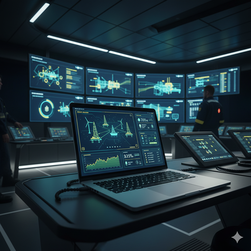 Asset performance management software interface