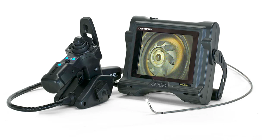 Remote visual inspection camera and monitor equipment