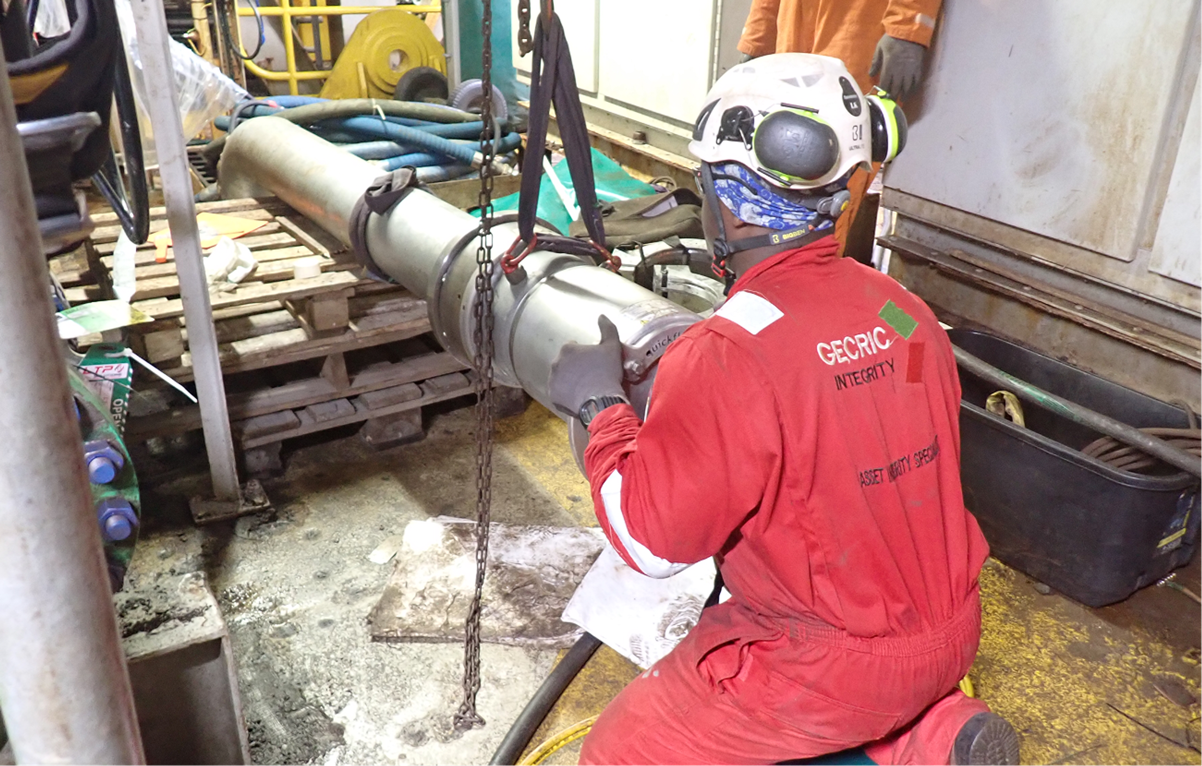 Quickflange installation during a planned shutdown