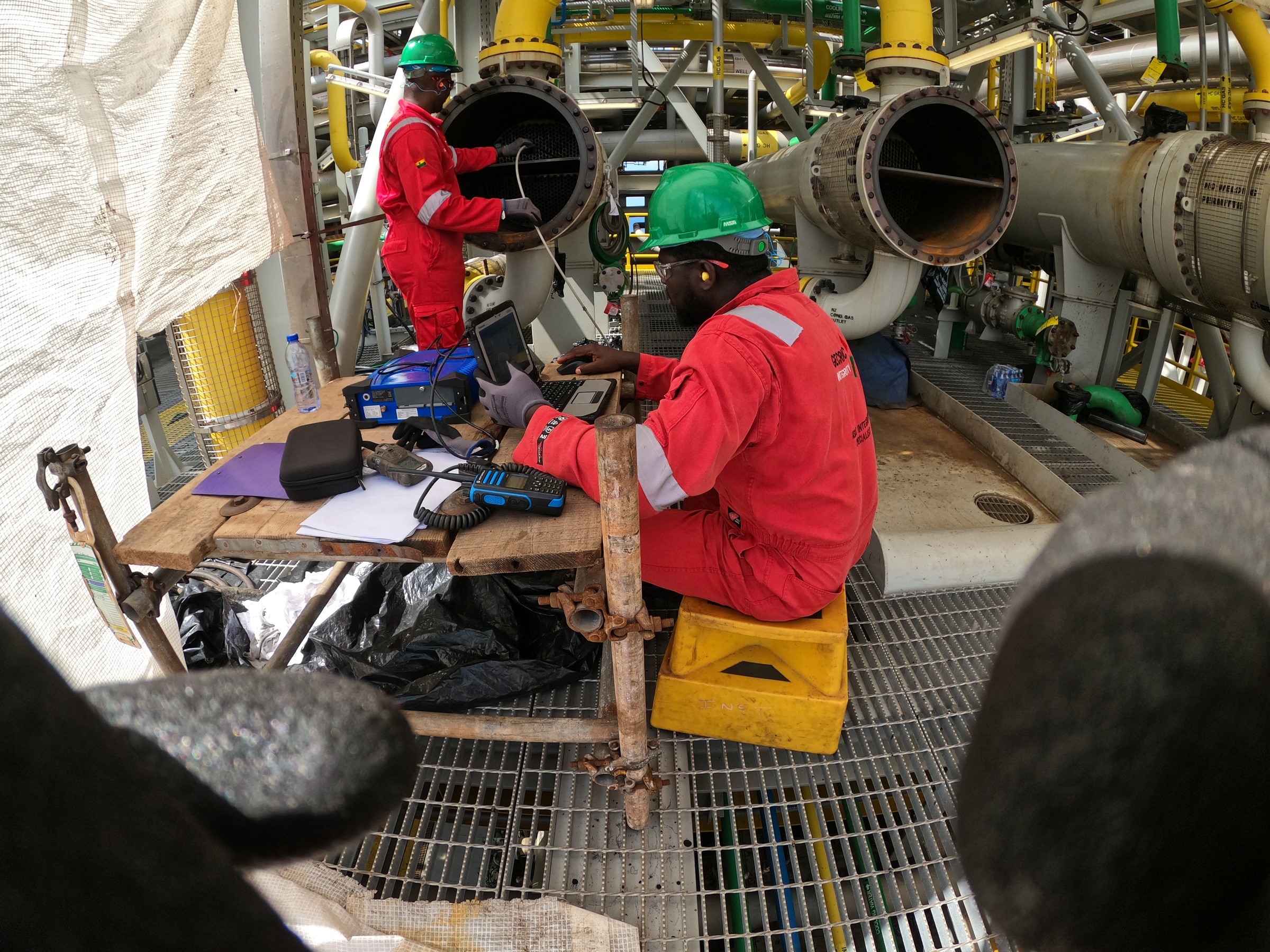 Eddy current tube inspection on critical process equipment
