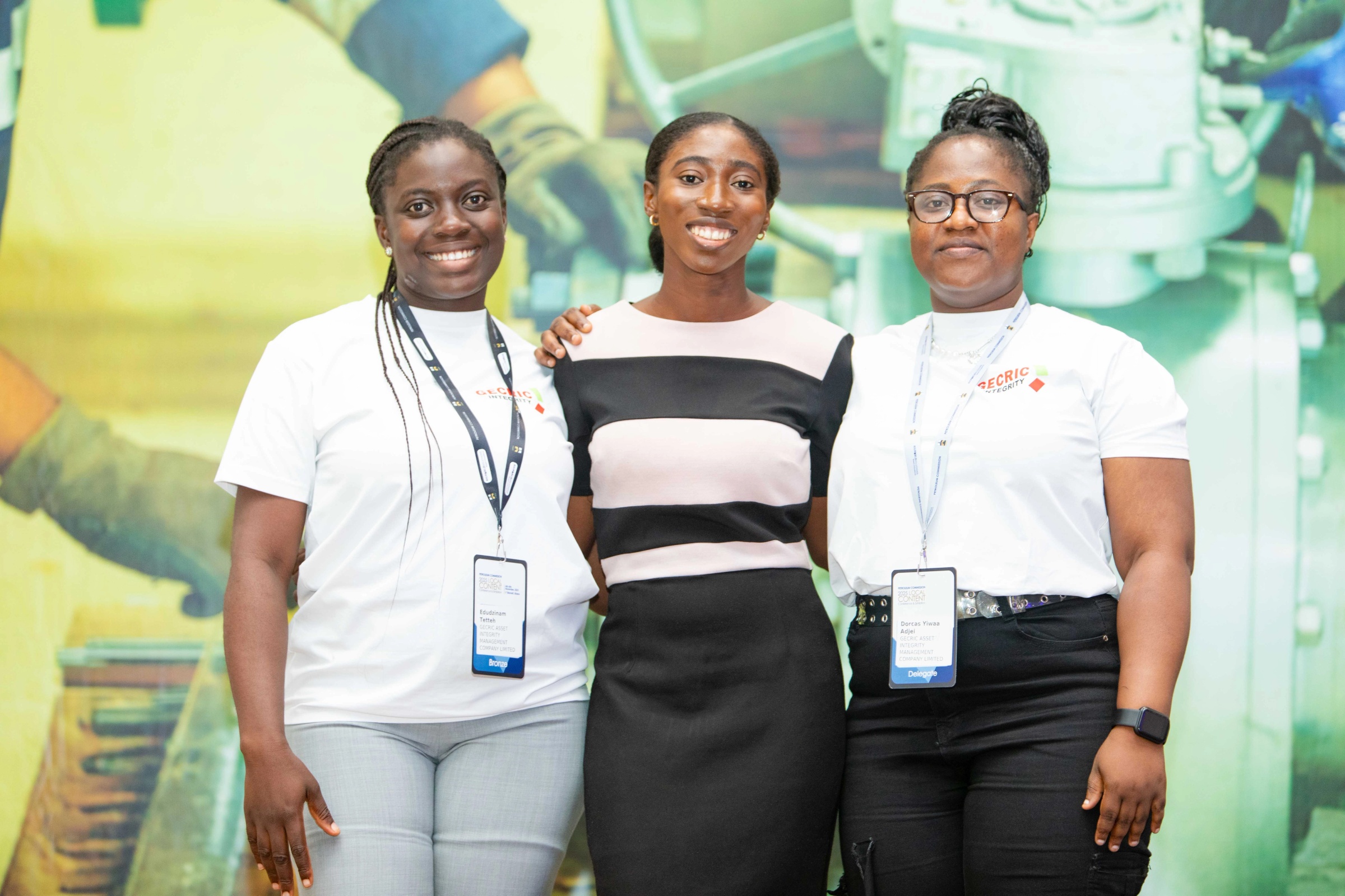 Gecric team members at the LCCE 2025 exhibition