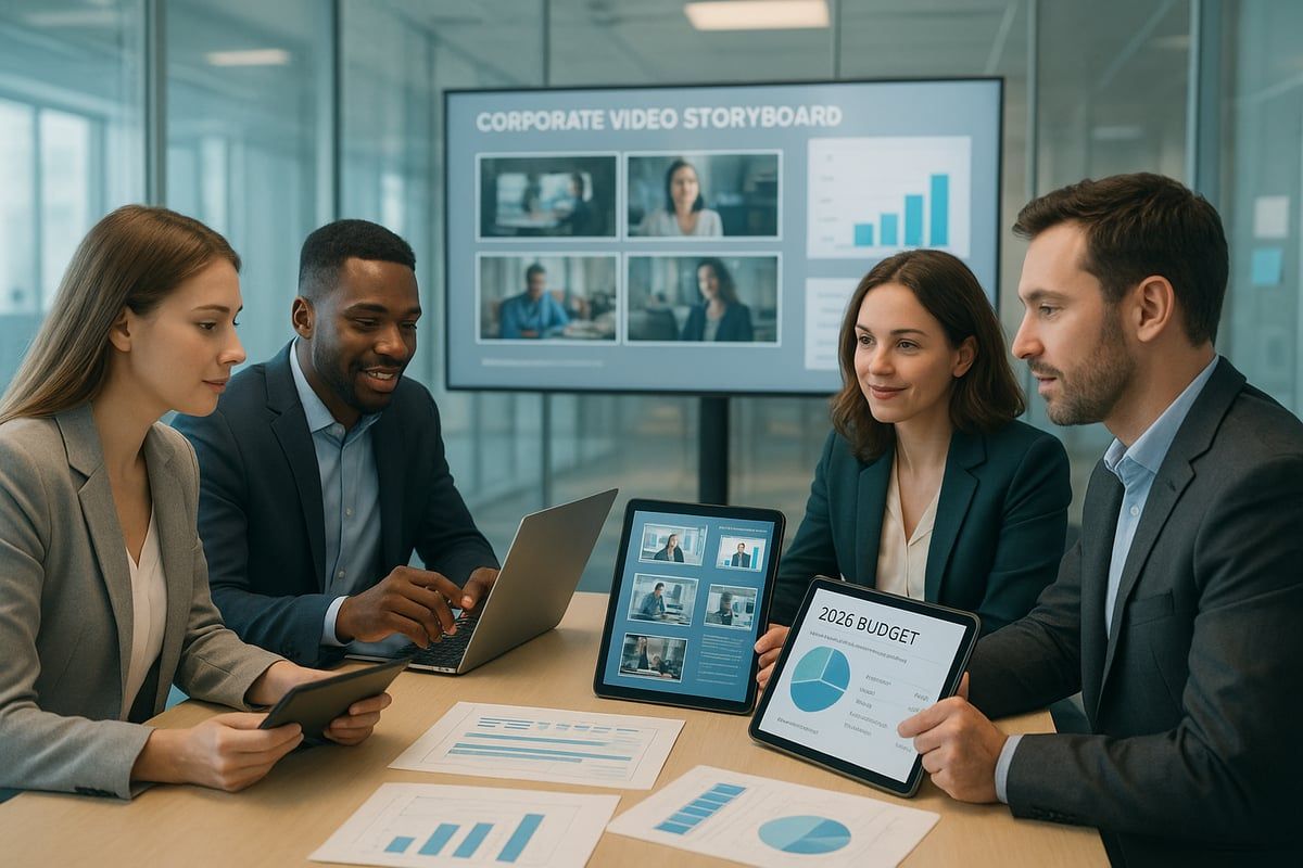 Step-by-Step Guide: How to Budget for Corporate Video Production in 2026