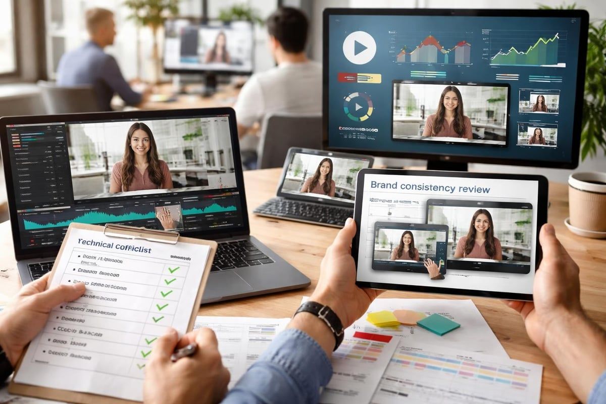 Video production quality control