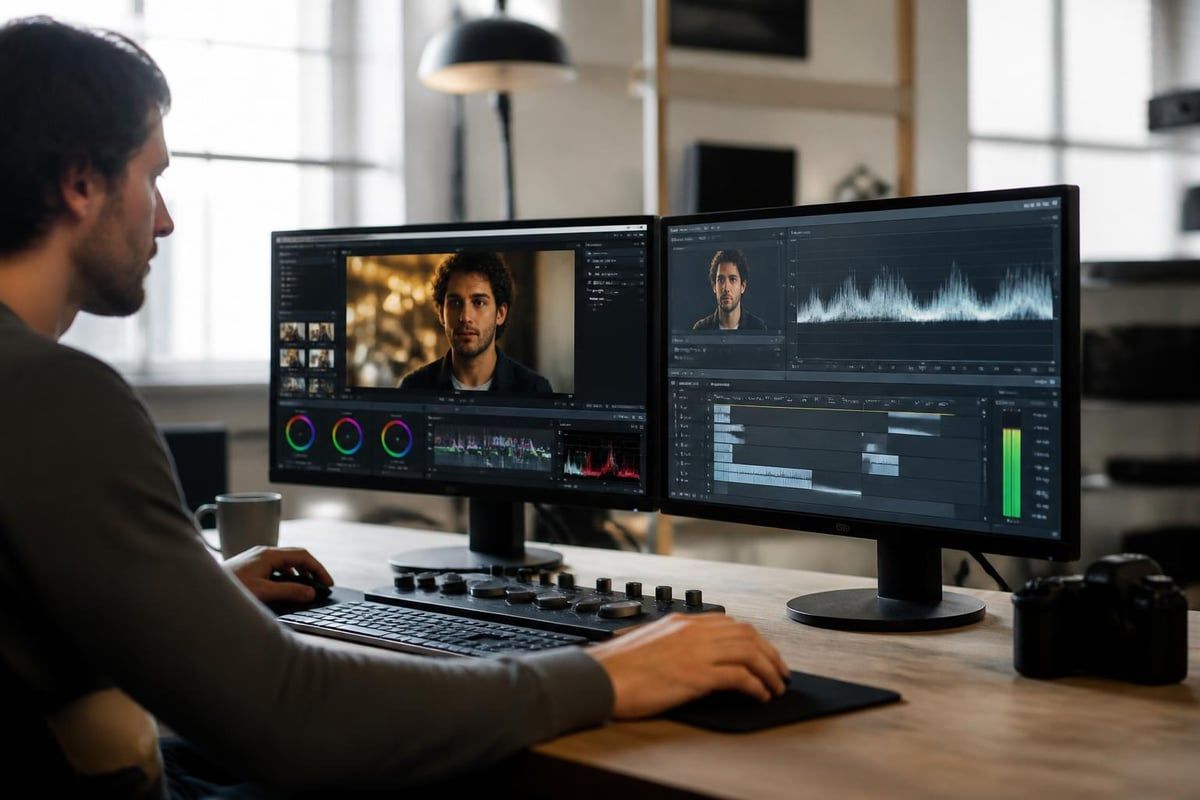 AI video production workflow