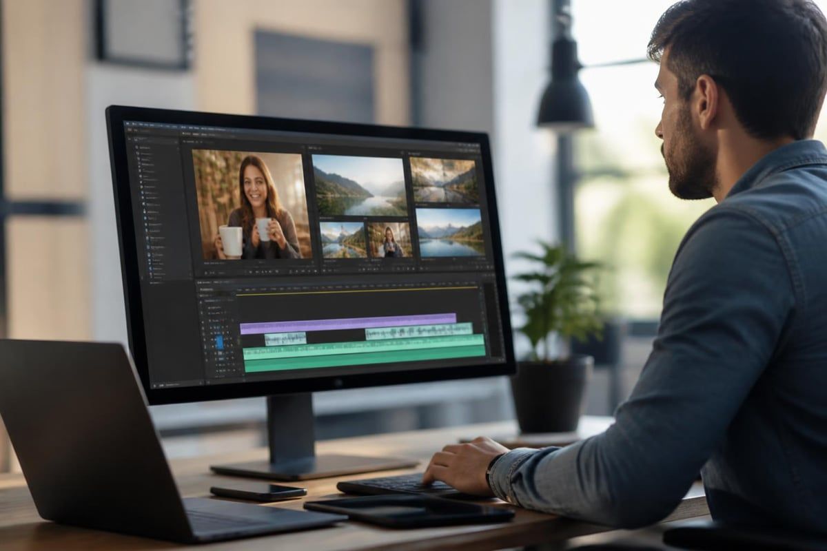 AI-powered video ad creation workflow