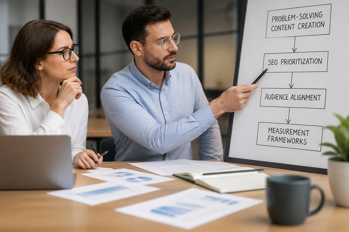 Content marketing strategy framework