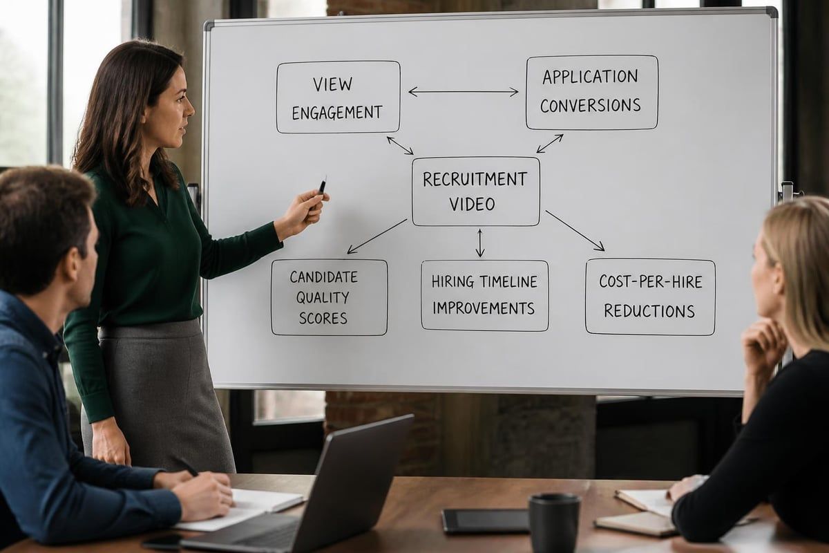 Recruitment video ROI measurement