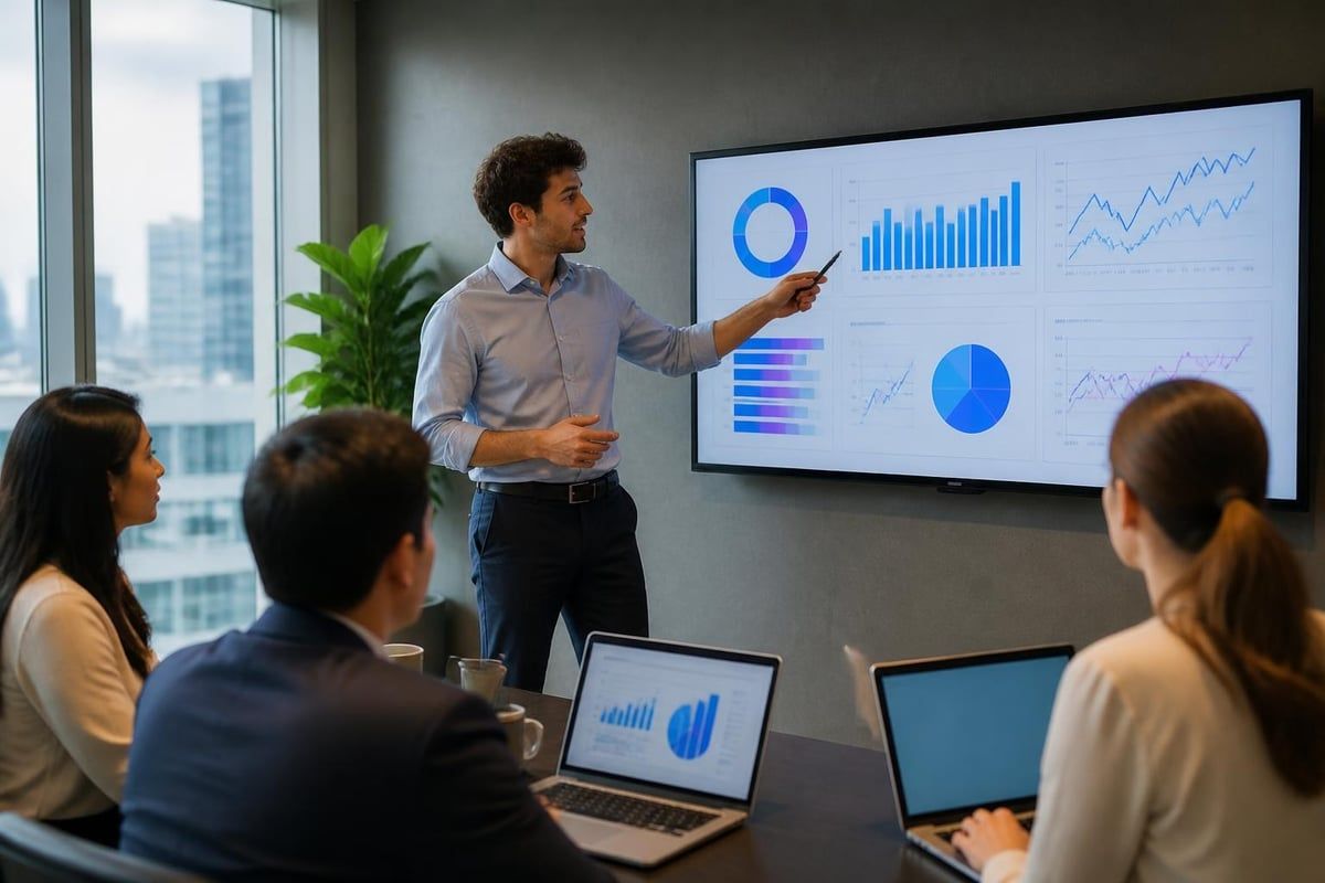 Video performance tracking dashboard