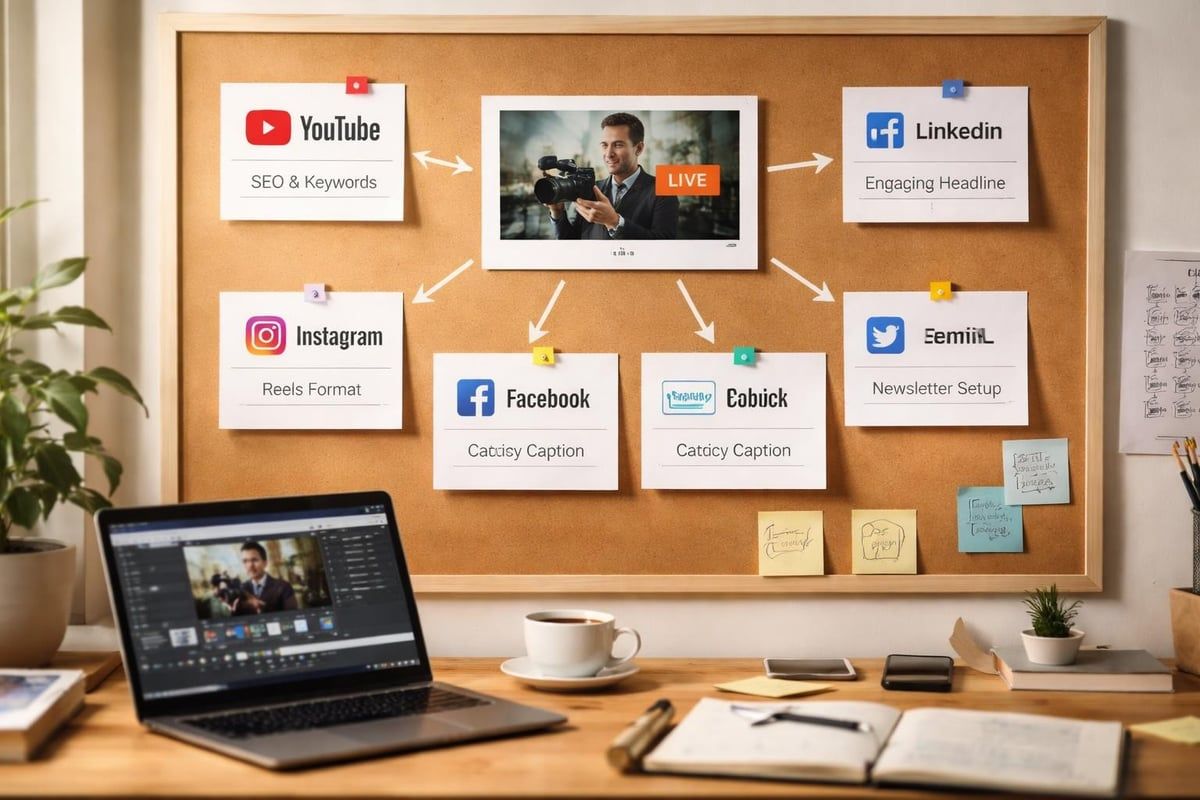 Multi-channel video distribution strategy