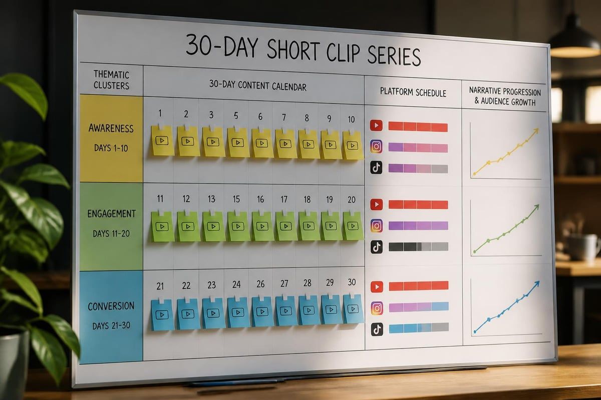 Short clip series strategy