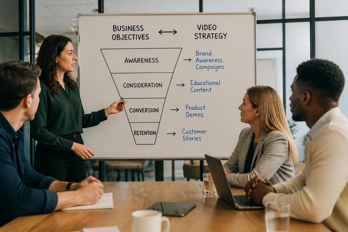Video content strategy framework