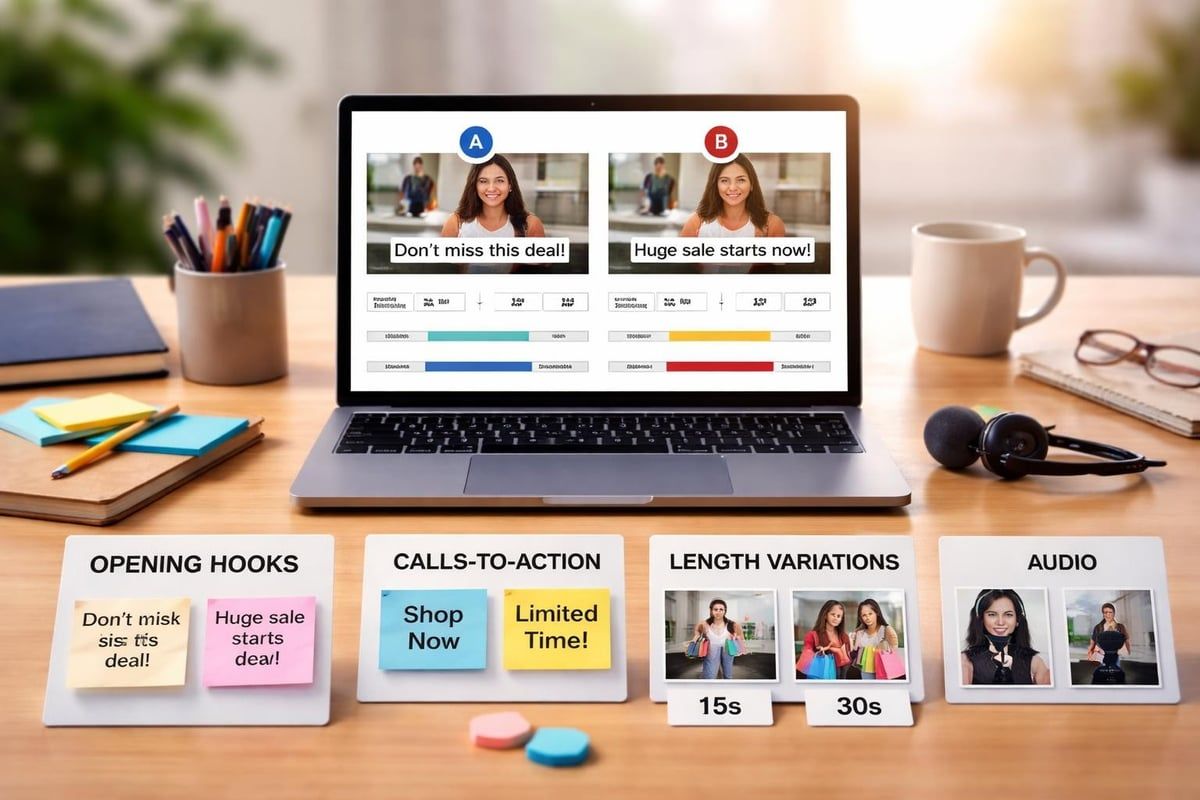 Video ad testing framework