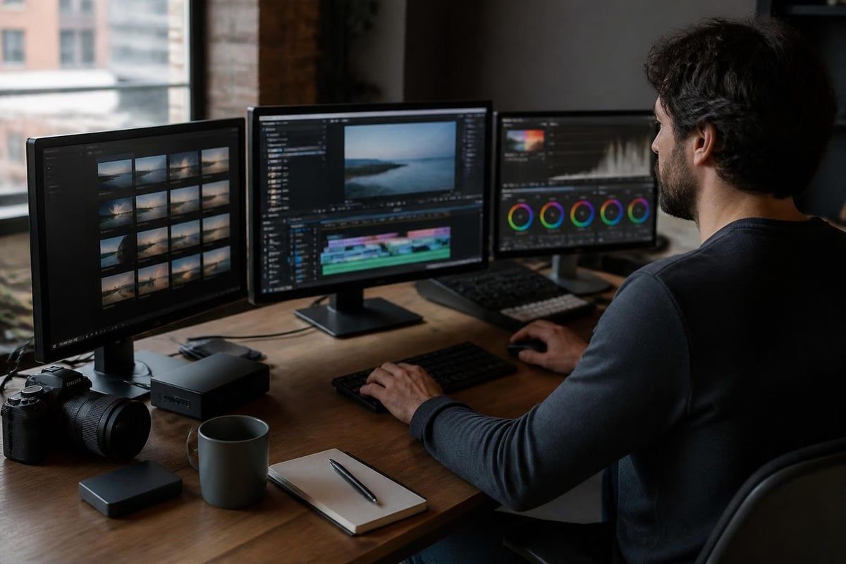 Open video production workflow