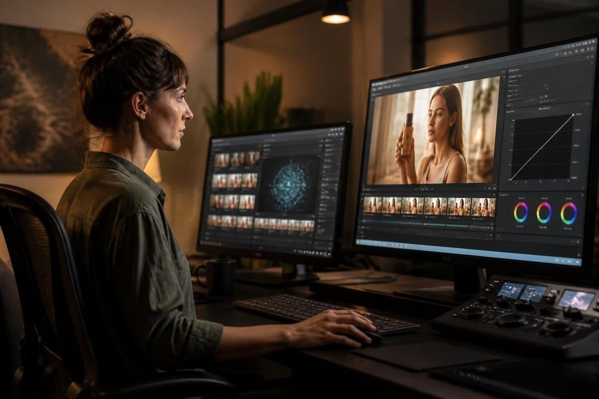 Commercial production technology workflow